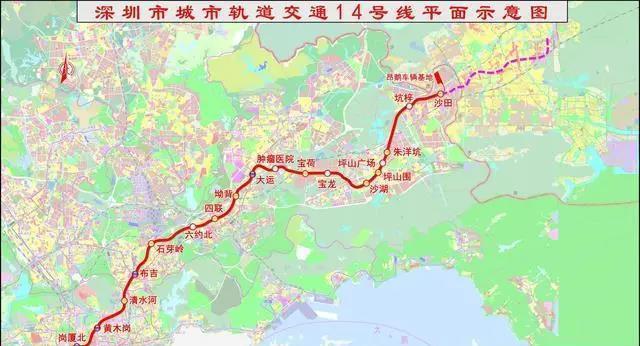 西安地鐵14號(hào)線最新線路圖,西安地鐵14號(hào)線最新線路圖，城市發(fā)展的脈絡(luò)與未來(lái)展望