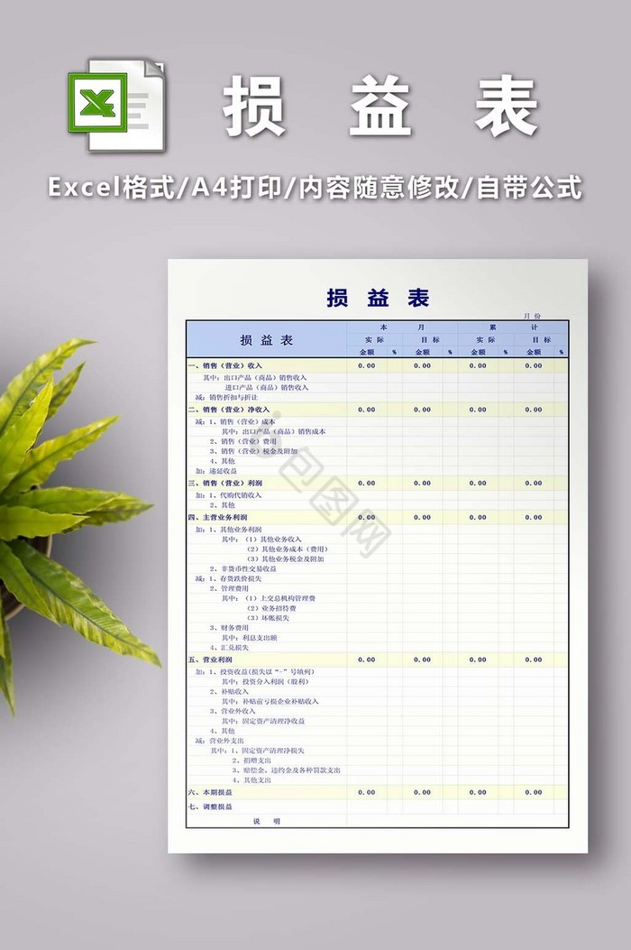 最新?lián)p益表格式,最新?lián)p益表格式及其應用